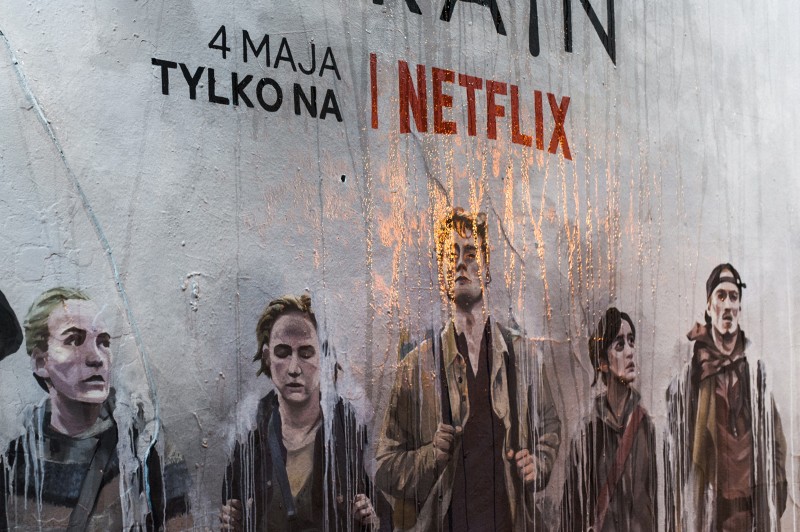 Mural dla Netflixa  | The Rain  | Portfolio