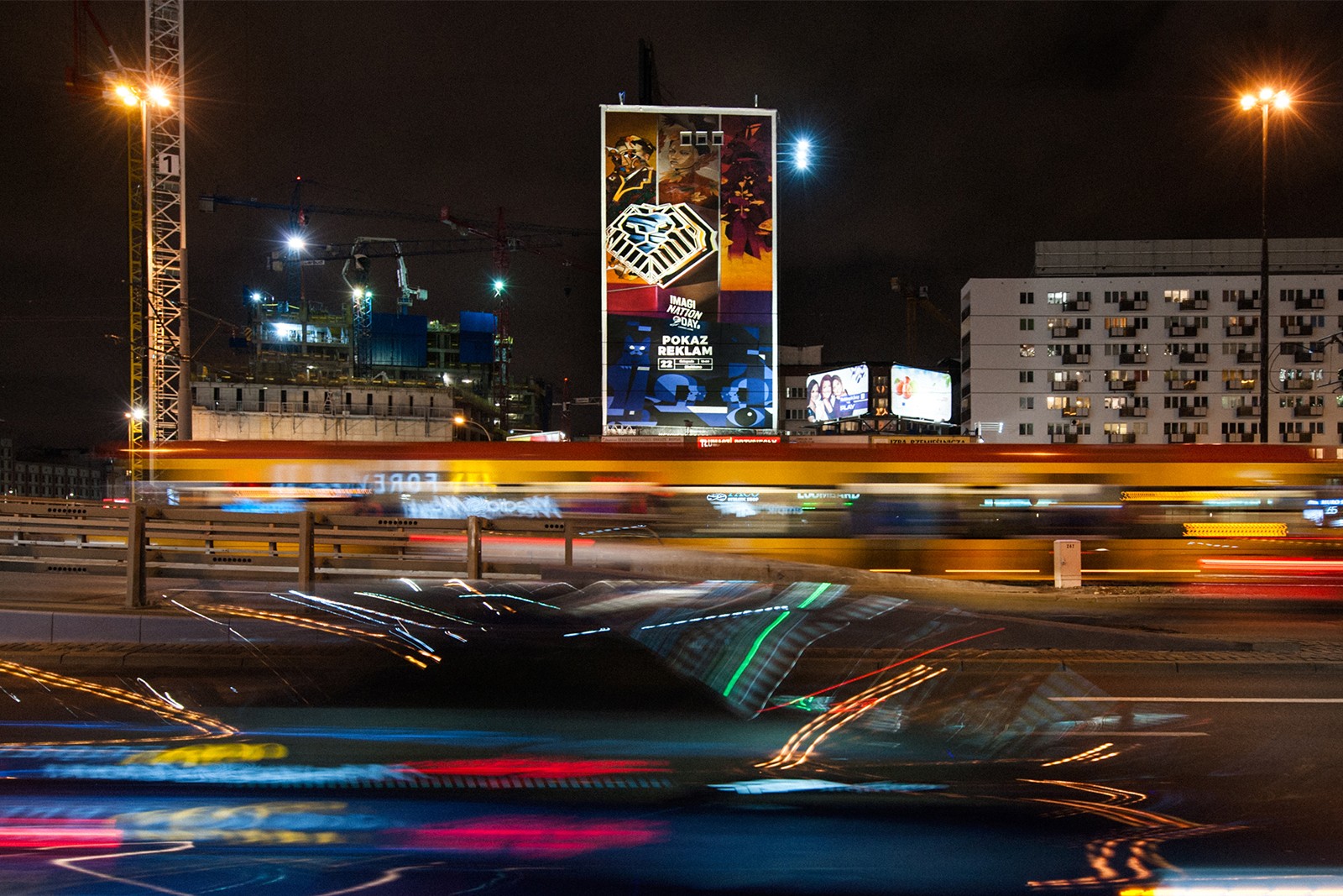 Advertising mural of Imagination Day for Stowarzyszenie Komunikacji Marketingowej SAR | Imagination Day Cannes Lions | Portfolio