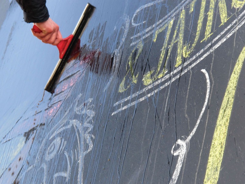Ambient Campaign for McDonald's Poland in Warsaw Chalkboard Menu | Chalkboard Menu | Portfolio