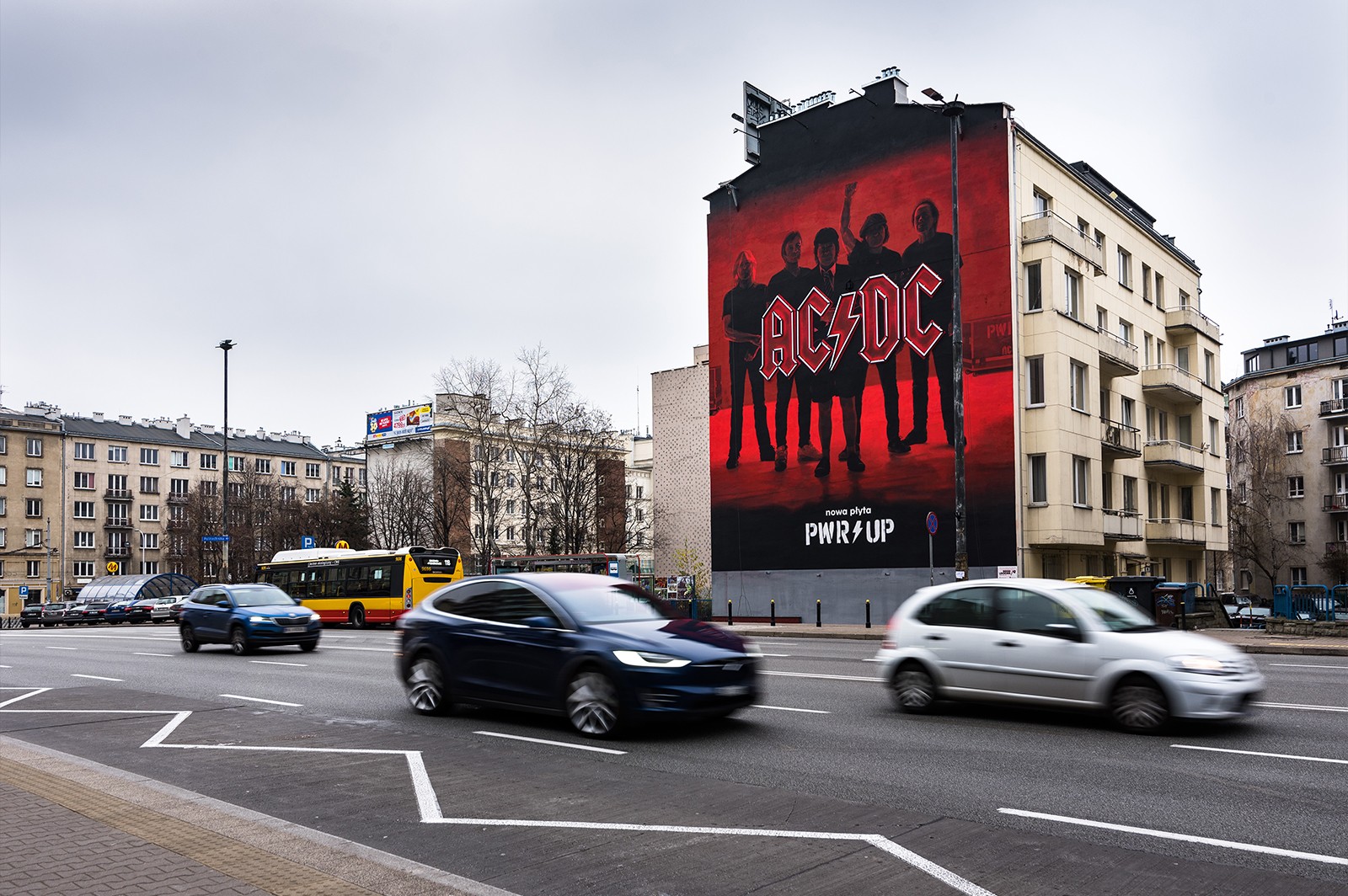 Artystyczny mural ACDC dla Sony Music | AC/DC | Portfolio