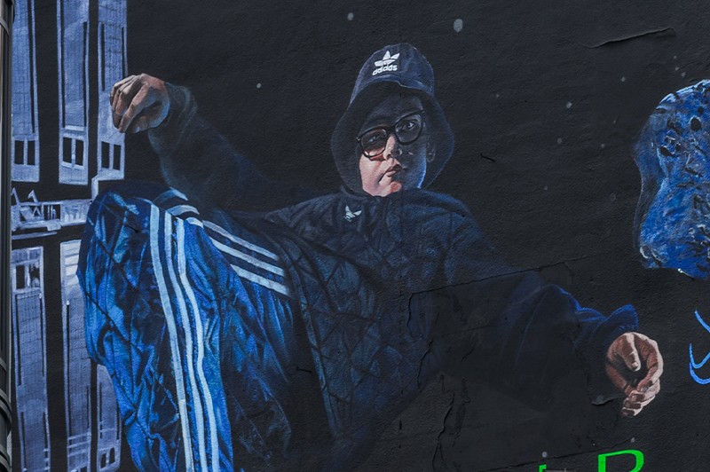 Fluo mural dla Adidas na ulicy Waryńskiego w Warszawie  | Enter OZWORLD | Portfolio