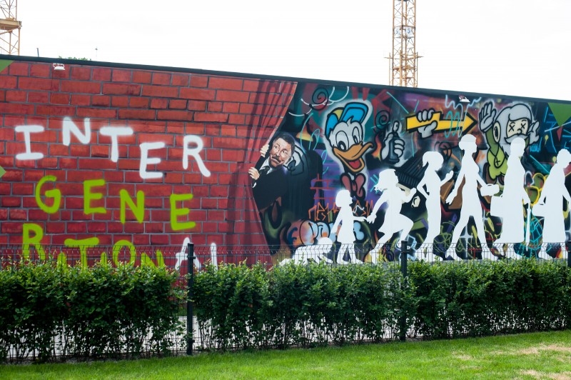 Graffiti dla dewelopera Skanska Generation Park | Generation Park | Portfolio