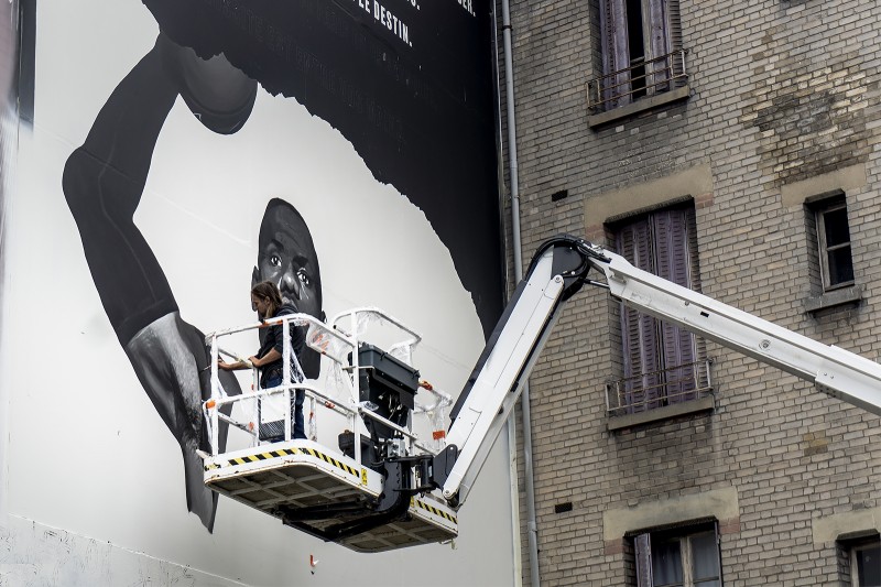 Grafika ścienna w Paryżu dla Nike.jpg | More than an athlete | Portfolio