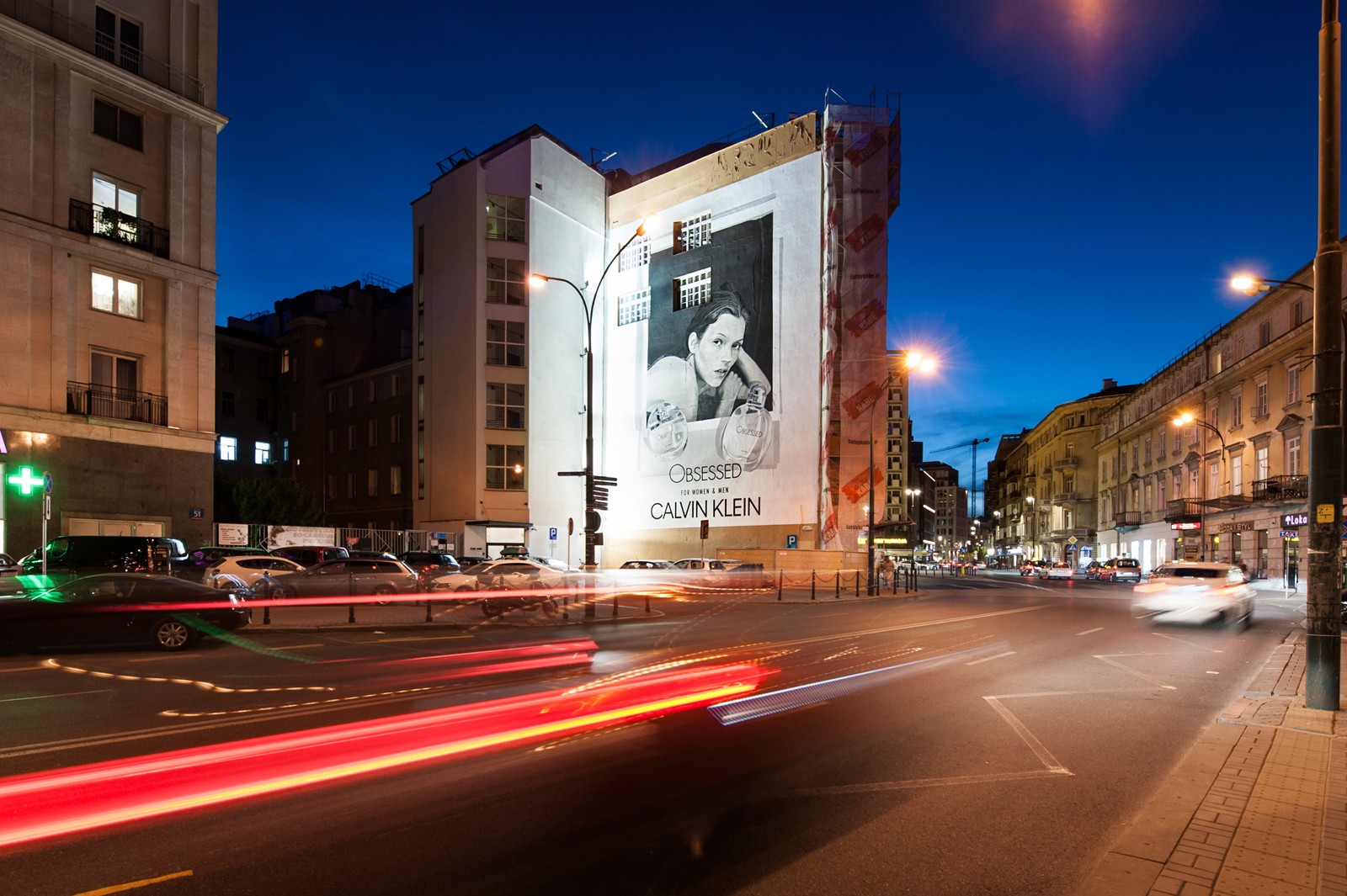 Kate Moss na muralu na Brackiej w Warszawie Calvin Klein Obsessed | Calvin Klein OBSESSED | Portfolio