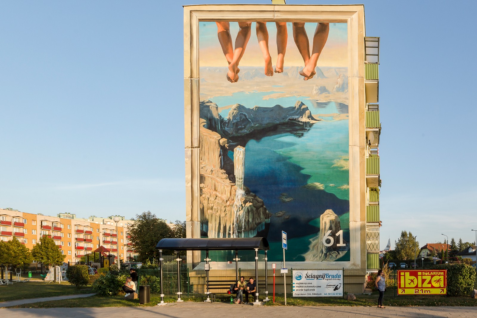 Mural 3D na Suchostrzygach w Tczewie | Mural dla miasta Tczewa | Portfolio