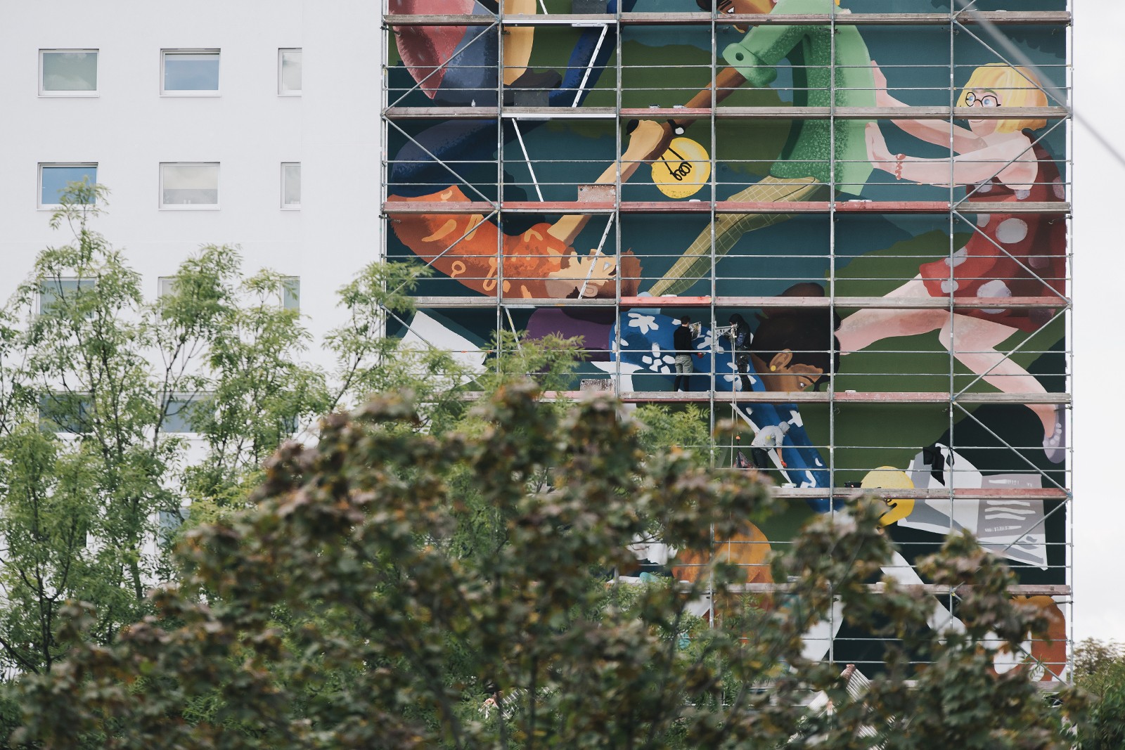 Mural artystyczny na budynku przy ul. Robotniczej 96 we Wrocławiu.jpg | Akademik Depot | Portfolio