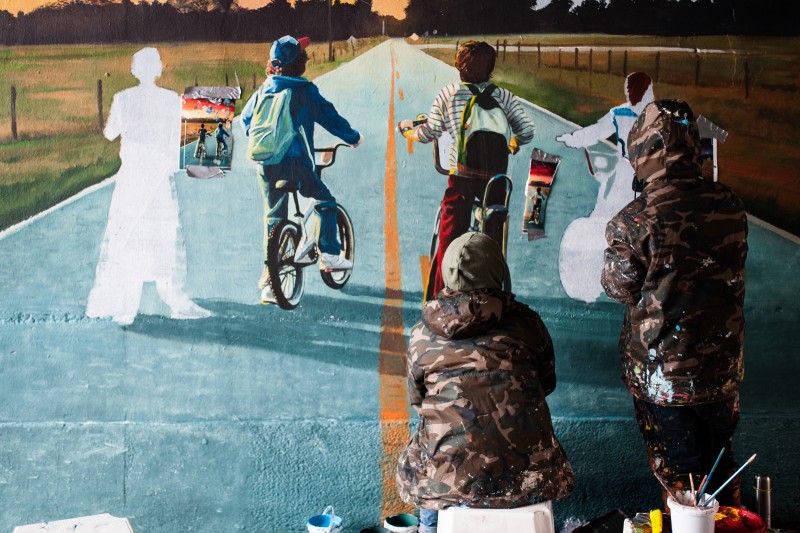 Mural im Auftrag von Netflix für die Serie Stranger Things in Warschau | Stranger Things | Portfolio