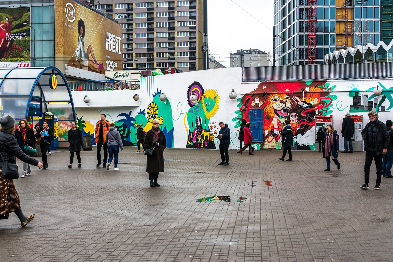 Promotional Mural of Imagination Day festival | Imagination Day Cannes Lions | Portfolio
