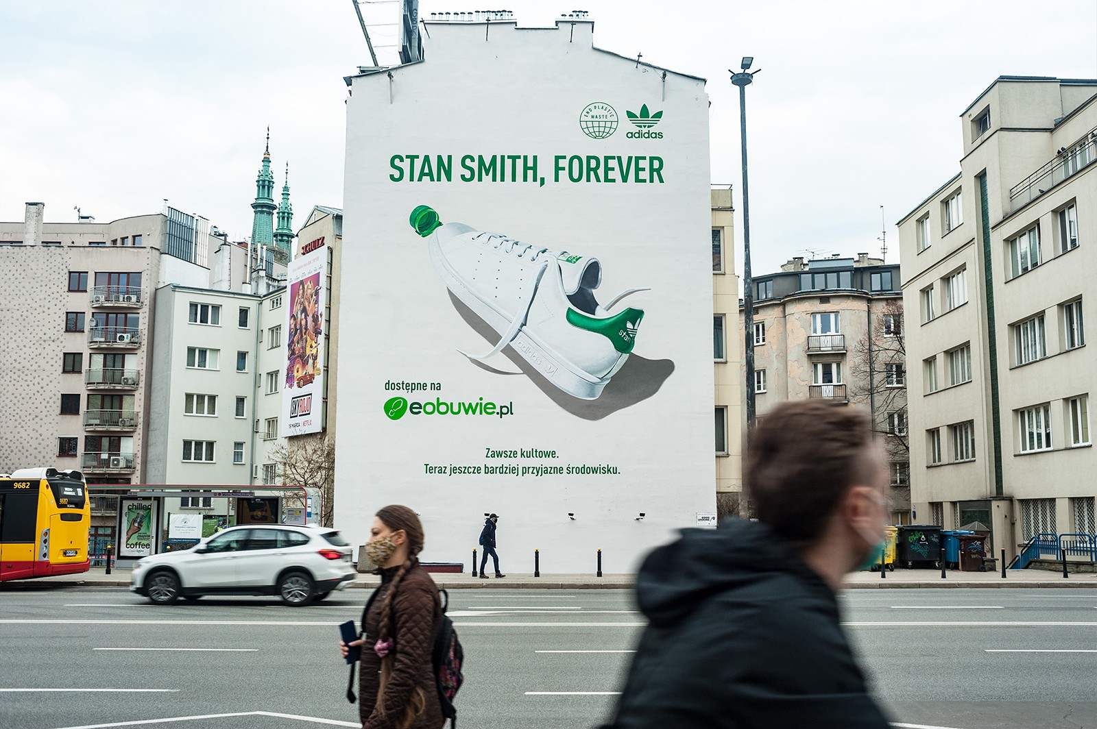 Mural reklamowy Adidas Stan Smith | STAN SMITH, FOREVER | Portfolio