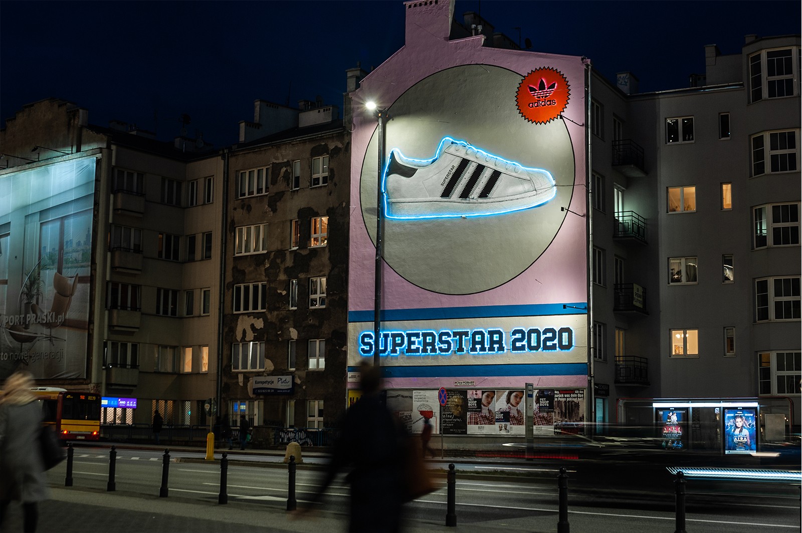 Mural reklamowy Adidas Superstar 2020 | SUPERSTAR 2020 | Portfolio