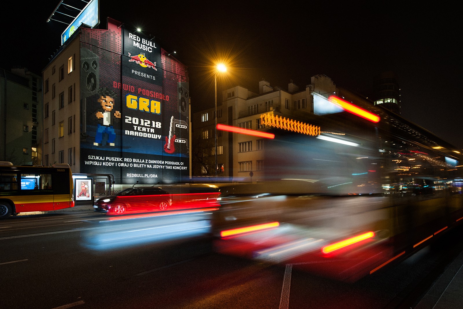 Mural reklamowy dla klienta Red Bull Music ulica Jaworzyńska 8 | Red Bull Music | Portfolio