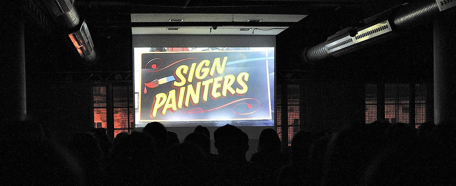 Sign Painters film debut Department Store Bracia Jablkowscy in Warsaw Bracka street | Sign Painters - workshops and film debut | Backstage