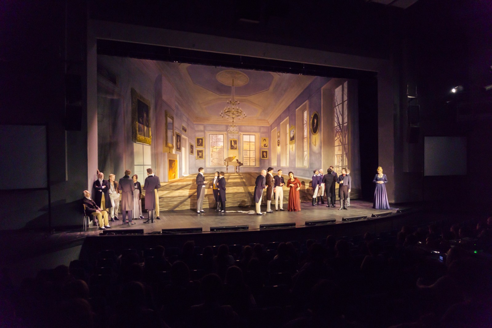 Mural Theatermalerei im Polnischen Theater in Breslau Bühnenbilder Totenfeier Adam Mickiewicz | Die Bühnenbilder | Portfolio